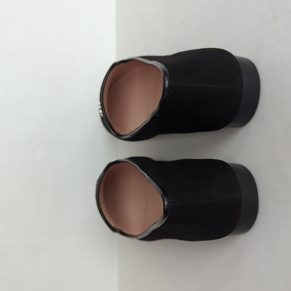 Kate Spade NY Claudia Leather Suede Velvet Slip On Flats 6B Black - Picture 12 of 16